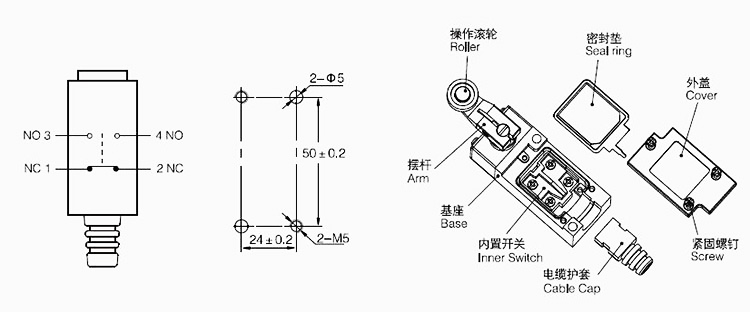 可調滾輪擺桿型 XHL5030